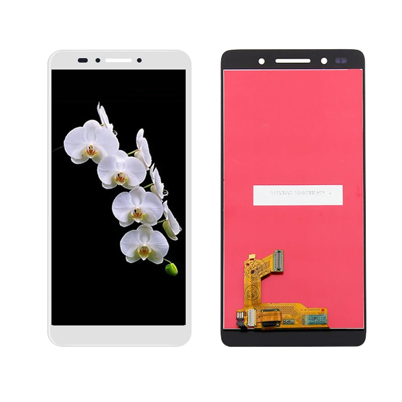 Для huawei Honor 7 Дисплей сенсорный экран дигитайзер Рамка для Honor7 4G LTE запасные части