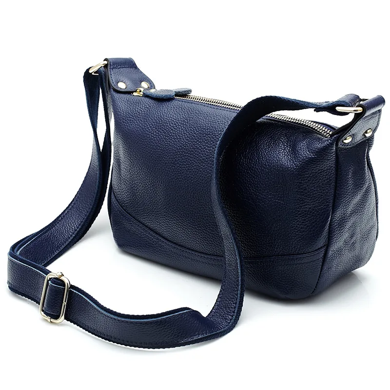 Первый слой из воловьей кожи Повседневная Cross-Body Женская сумка Famale сумка для мам среднего возраста сумка Бостон