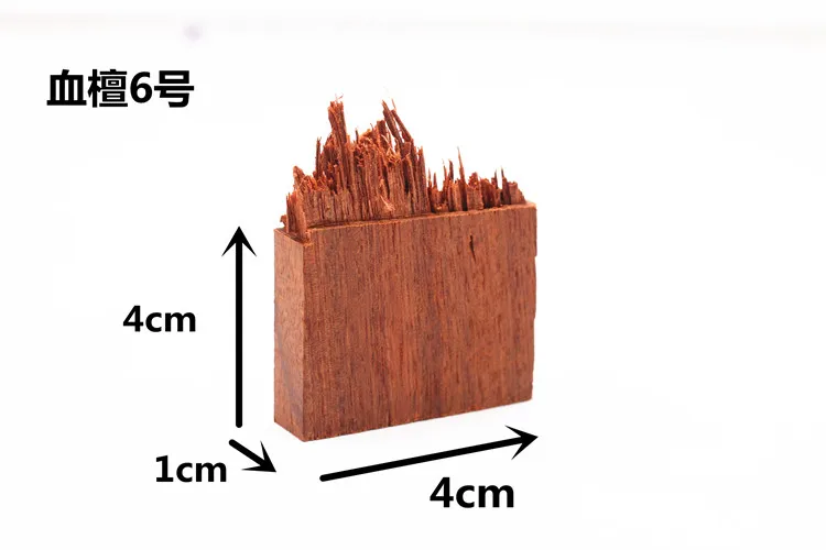New Dried Flower Resin Craft Blood Sandalwood Ebony Broken Seal Micro Landscape for Jewelry Decoration - Цвет: X6