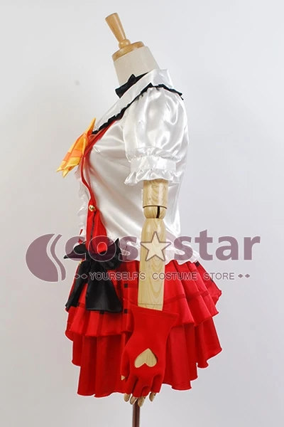Японское аниме Love Live LoveLive! Школьный идол проект фестиваль Honoka Kosaka платье косплей