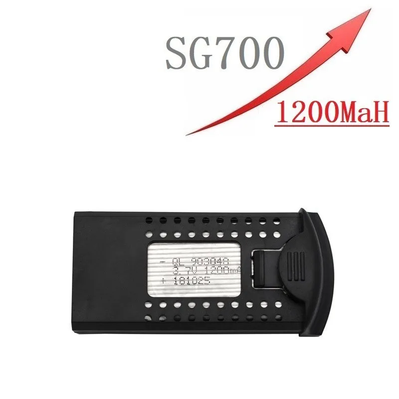 Обновленная батарея 1200mAh 3 7 V Li po и 6 портовое зарядное устройство для DM107S SG700 S169 RC
