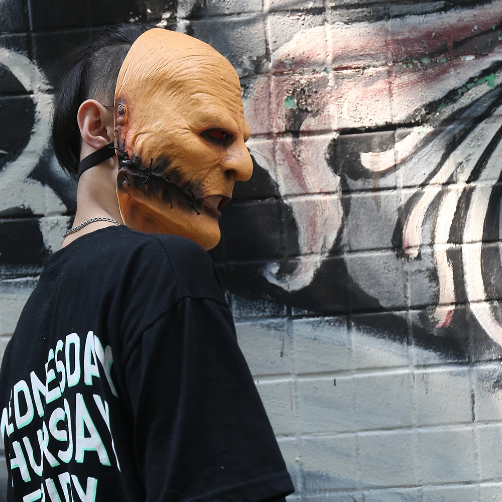 Крутая Новая маска Slipknot Кори Тейлор латексная маска для косплея ТВ Slipknot маска Хэллоуин косплей костюм реквизит 3 вида