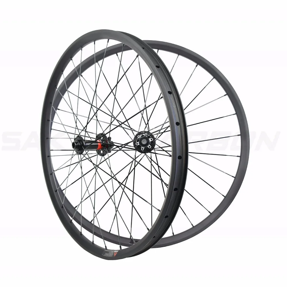 27,5 er(650B) MTB Углеродные колеса AM 23 мм Глубокий 27 мм широкий симметричный Асимметричный Маутейн велосипед колеса