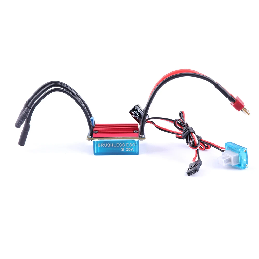 GoolRC S2430 7200KV Бессенсорный бесщеточный двигатель и 25A ESC Комбинированный набор для