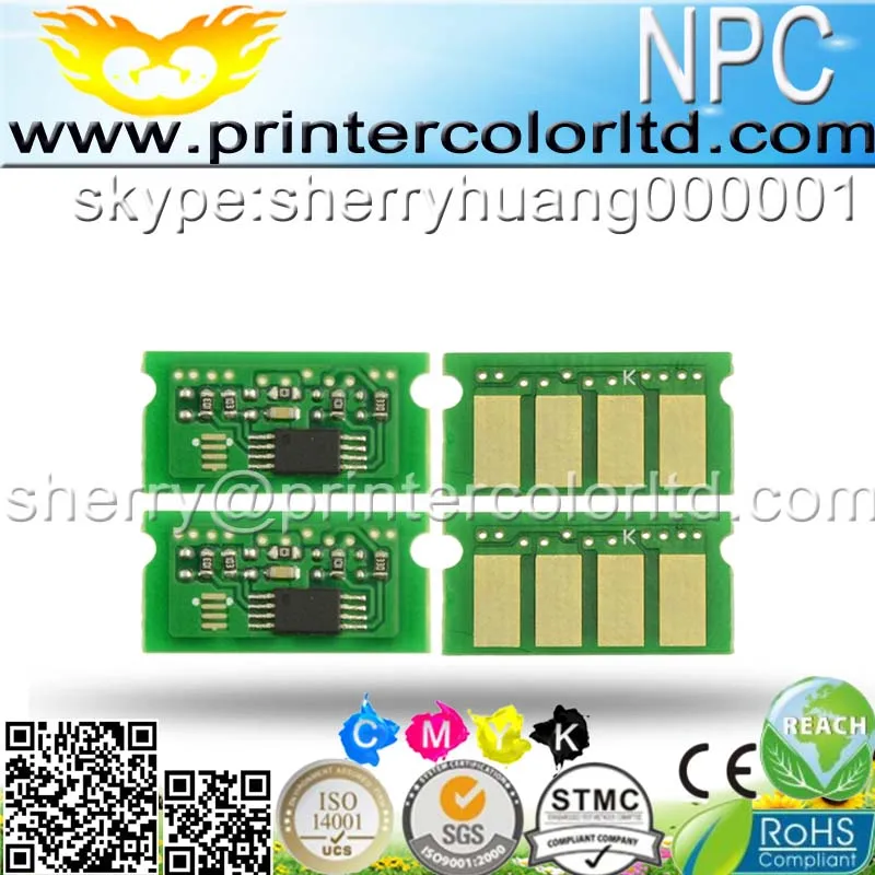 Совместимый с Ricoh Aficio SP C220 222 240 K/M/C/Y тонер картридж laserjet барабанный счетчик чип|Чип