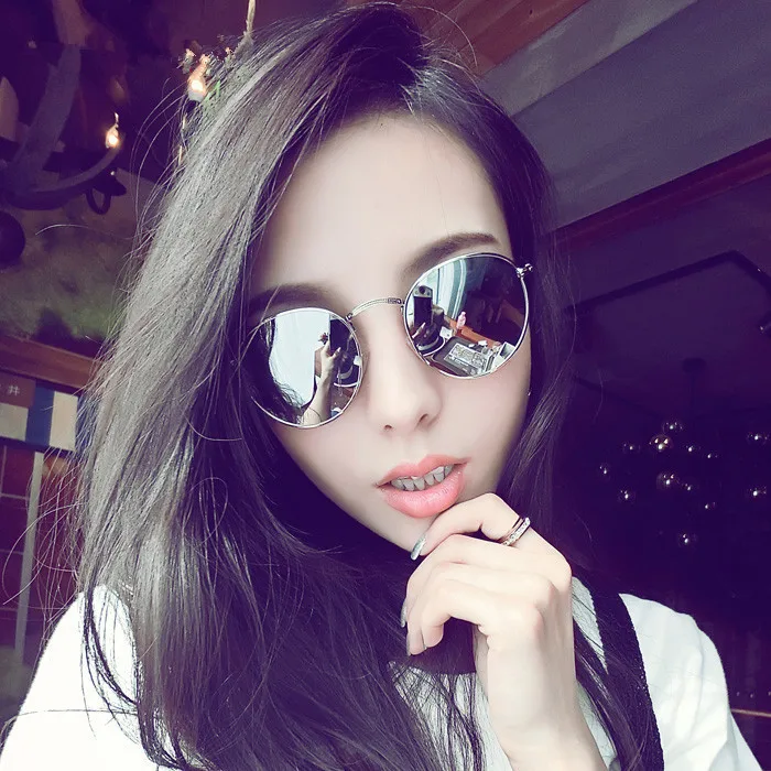 LVVKEE брендовые винтажные круглые металлические поляризационные солнцезащитные