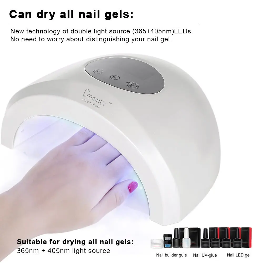 Лампа УФ/Led для сушки ногтей 48 Вт 30 светодиодов|led uv nail lamp|nail art lampuv lamp |