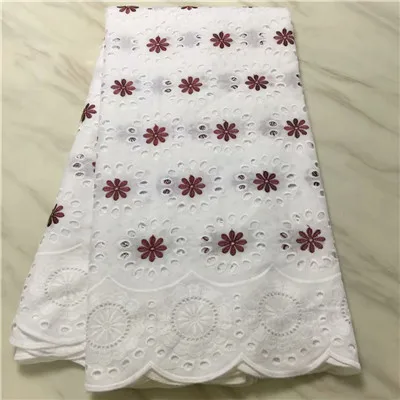 PL1001123F08 Нигерийские кружевные ткани для свадьбы Белая швейцарская вуаль кружева с вышивкой хлопок африканская кружевная ткань высокое качество кружева - Цвет: PL1001123F08