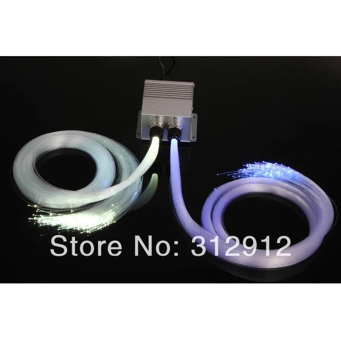 

LED fiber optic star ceiling kits, 10W, 6 colors, dual ports, wireless remote controller optional (LEA-502 kits)