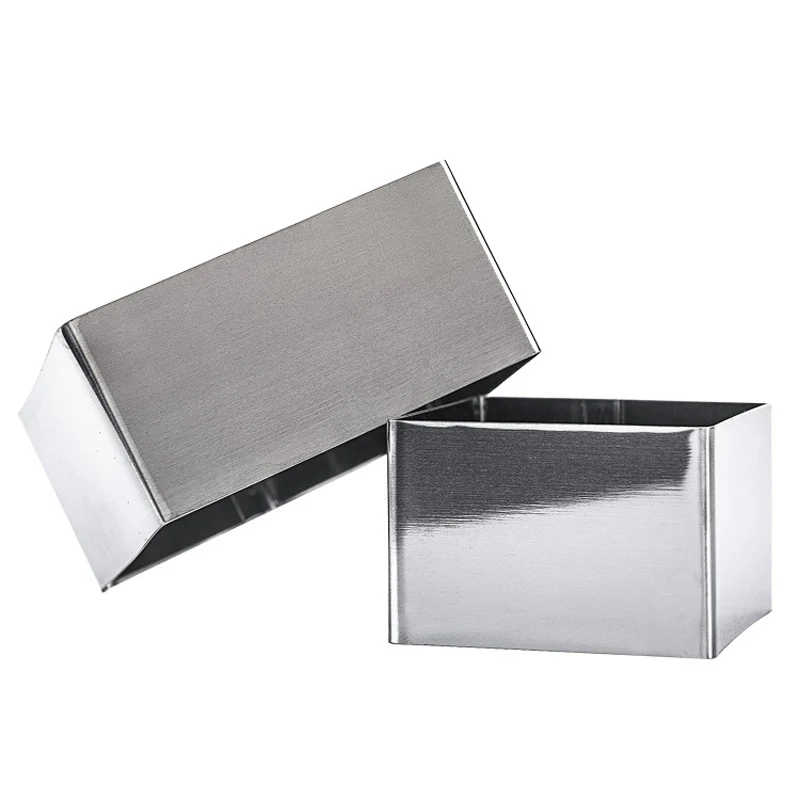 Квадратная форма для Мусса из нержавеющей стали 3 шт. украшения торта