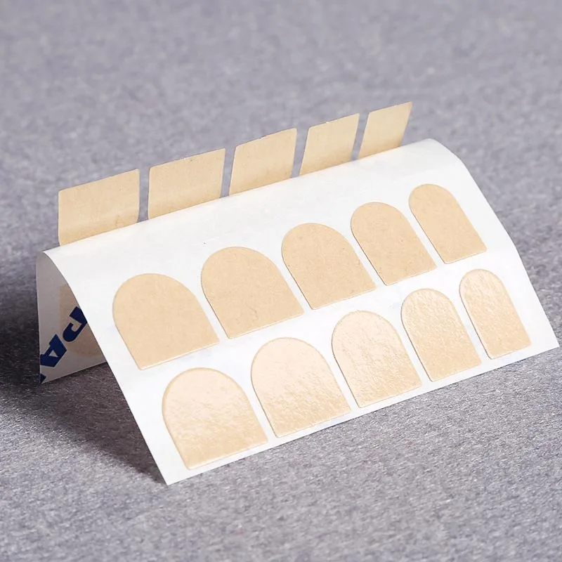 10 листов клейкой ленты для накладных ногтей двусторонние клейкие наклейки