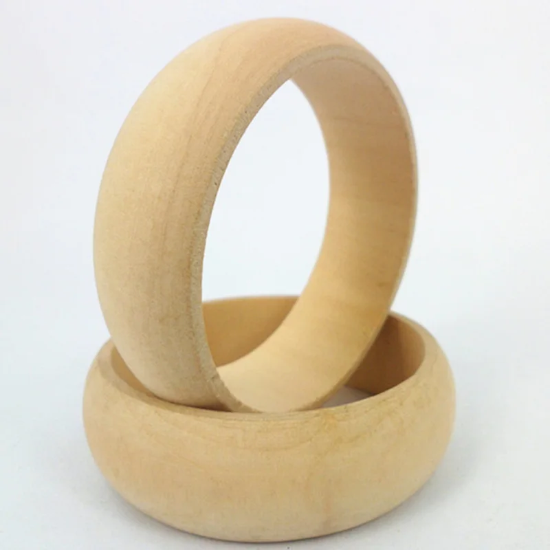 20 шт. неокрашенные стразы ширина 2 см внутренний диаметр 6 50 см|wooden bangles|bangles woodnatural