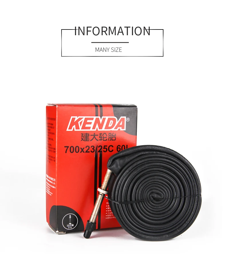 Kenda ниппелем для горного велосипеда дорожный велосипед шины реагенты обогащения бутил резиновая камера велосипедной шины 26/27. 5/29/700c ультралегкий, нержавеющий ниппель камеры высокого давления к клапану Шредера трубки