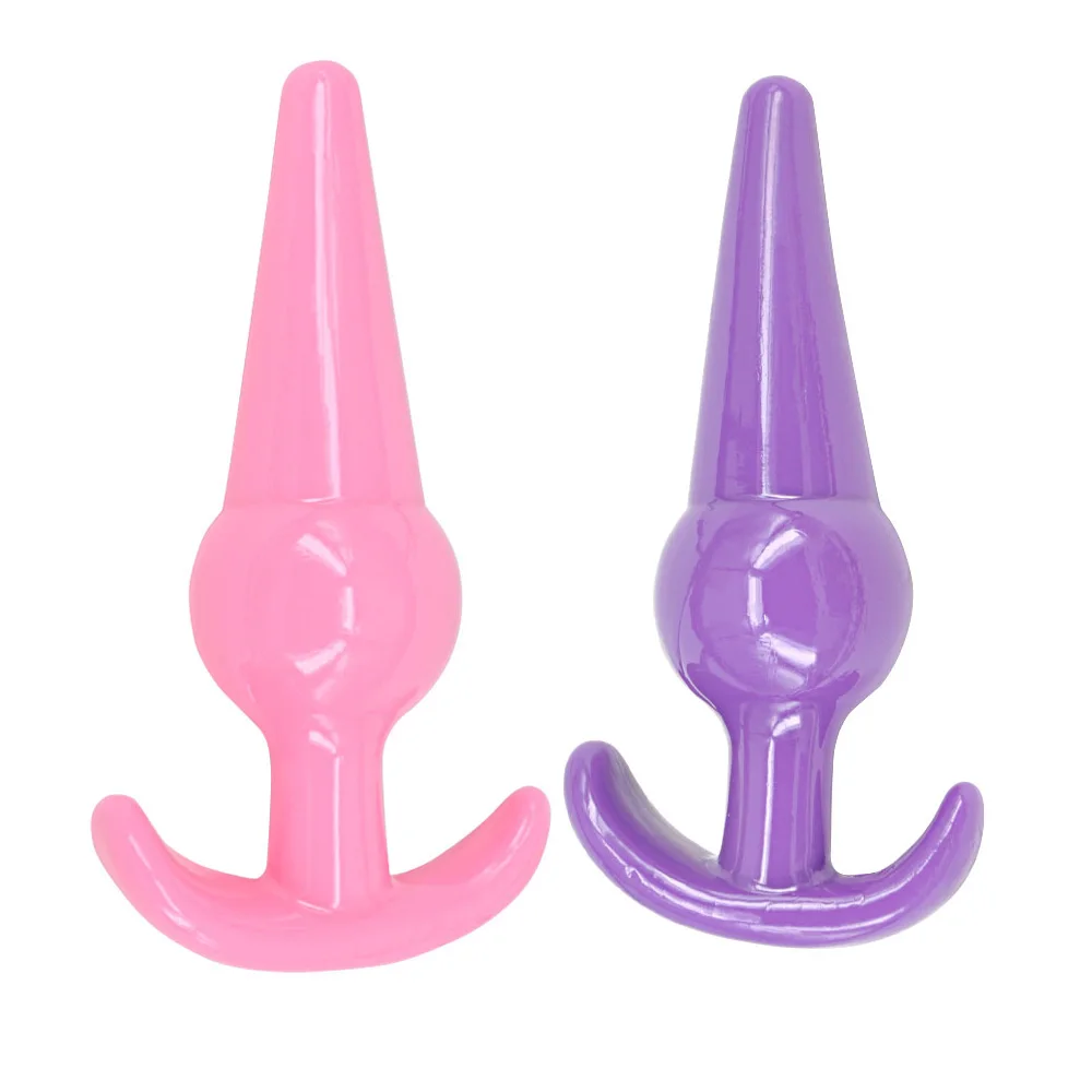 Anal Toys Soft Silicone Beads Butt Plug Jelly Real Skin Feeling Clitoris Stimulator Prostate Massager Adult Sex Products | Красота и