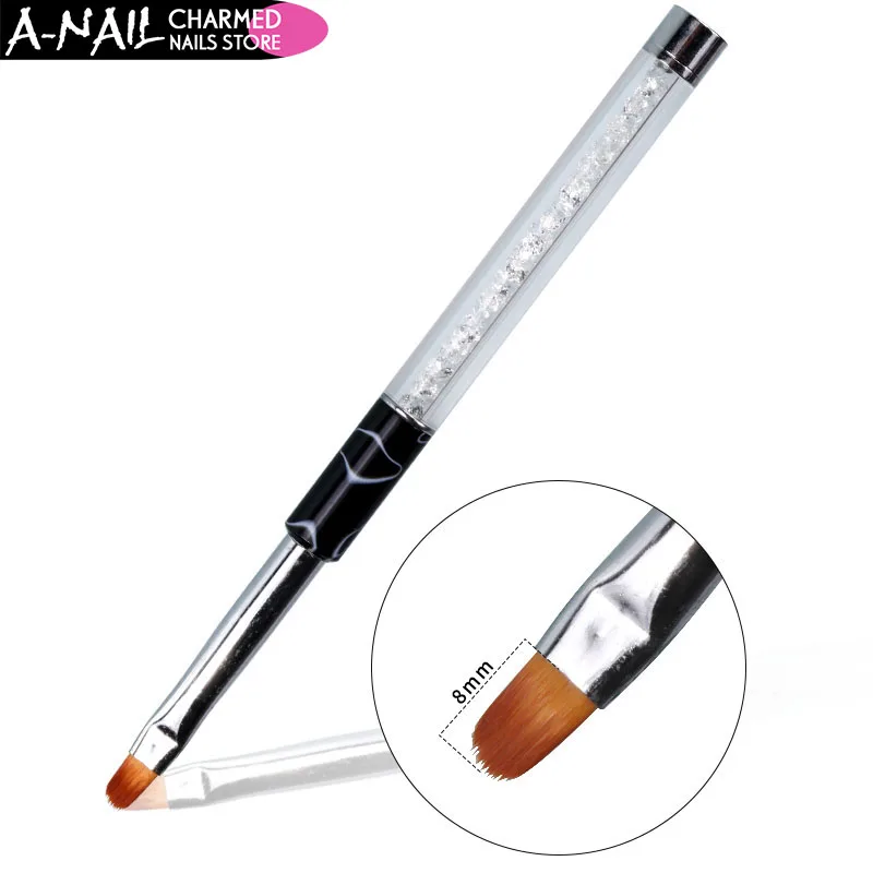 1 шт. декорация для ногтей градиент ручка УФ гелевая Рисование Живопись Кисть