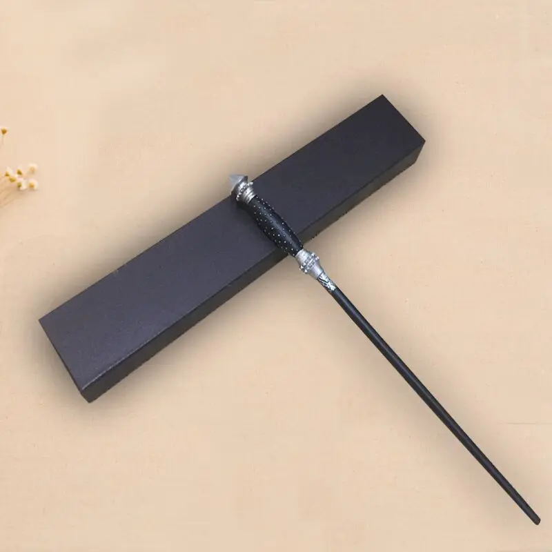 Colsplay металлический сердечник новейшее качество люкс COS Нарцисса черный Малфой