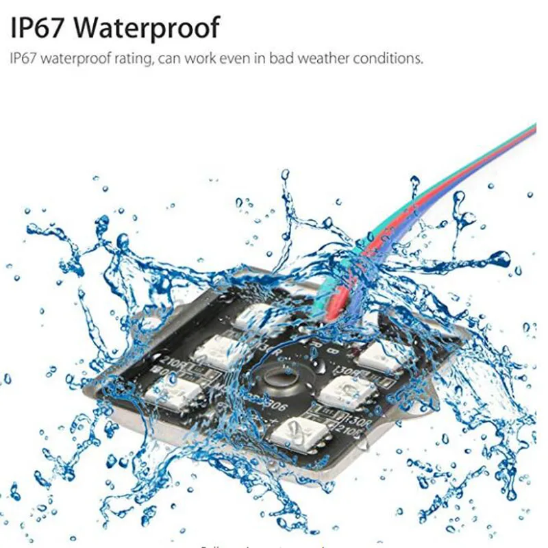 Фонарик 8X 12V с белыми светодиодами для универсального освещения кузова грузовика/заднего ящика, 48 светодиодов для всех типов пикапов Nissan NP300.
