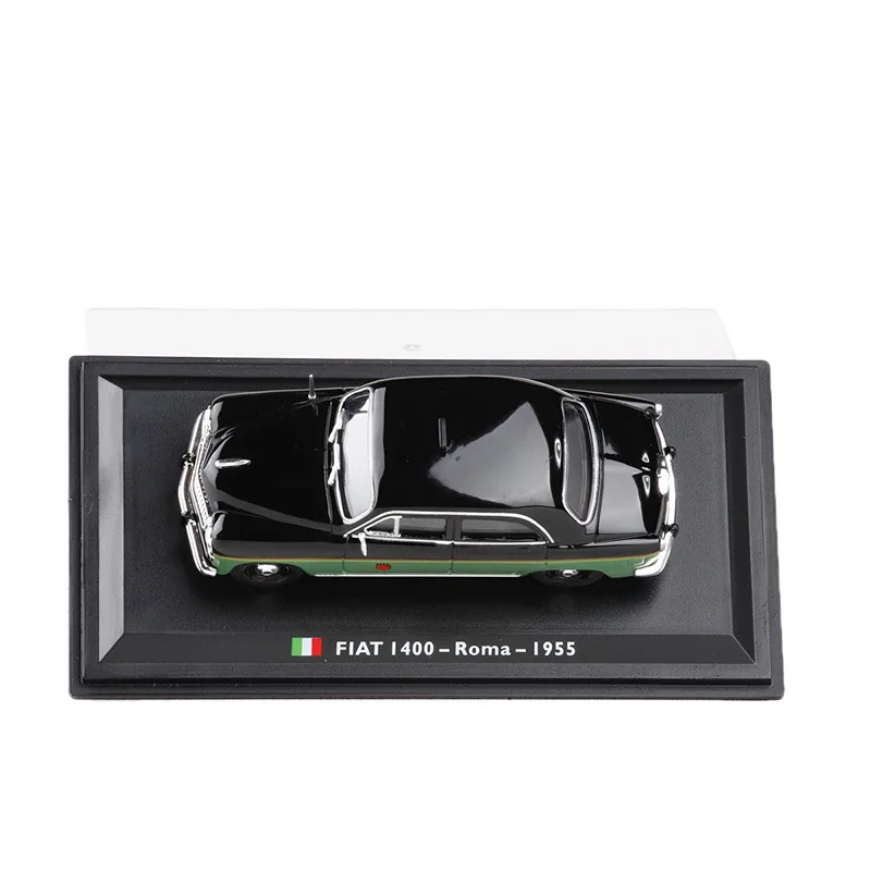 

Original exquisite gift box 1:43 FIAT I400 Roma 1955 alloy model,simulation Italian taxi collection and decoration,free shipping