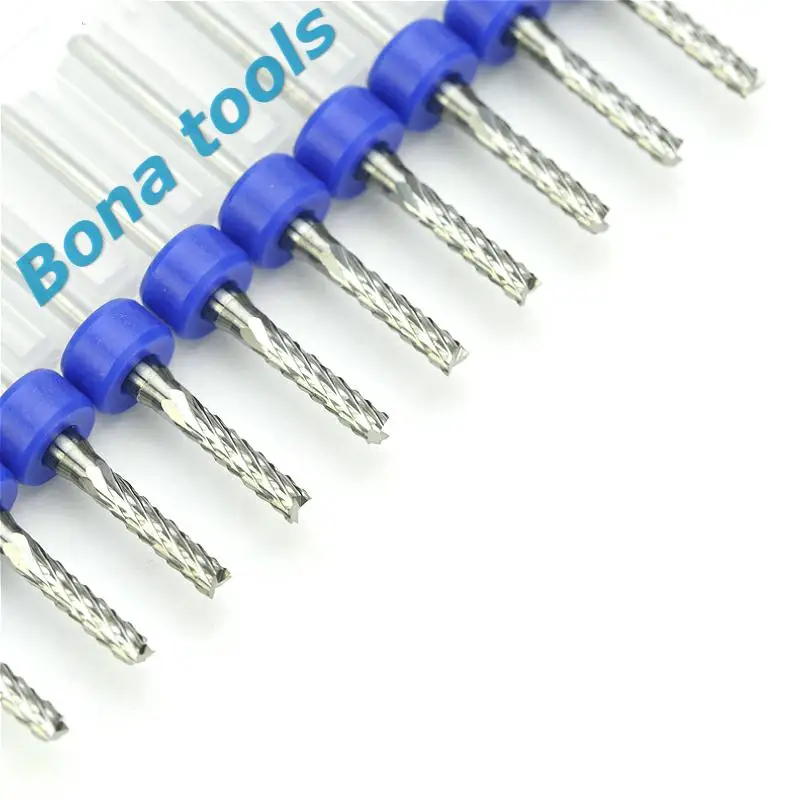 

Free Shipping 10pcs/lot 3.175*2.5*10mm CNC Bits for PCB Down Clean Cutting, Engraving Cutter Machine, PCB Endmill Cutter Router