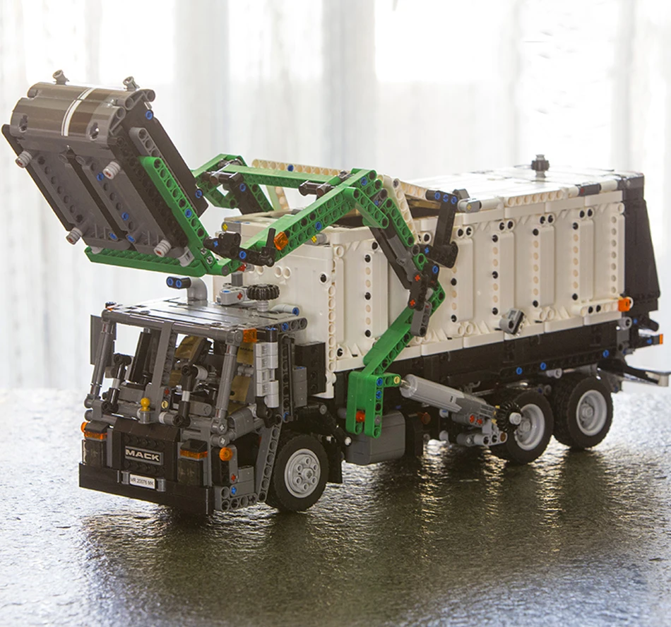 20076 Technic Series The Mack набор "большой грузовик" 42078 строительные блоки кирпичи развивающие игрушки собрать подарки для детей