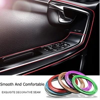 5m car styling interior accessories strip sticker for mitsubishi asx lancer 10 9 outlander 2013 pajero sport l200 expo eclipse
