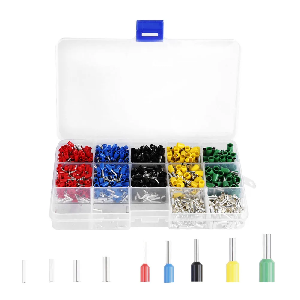 &quotЛучший&quot 1640 шт./компл. наконечник провода набор ассортимент 4 0 0.5мм2