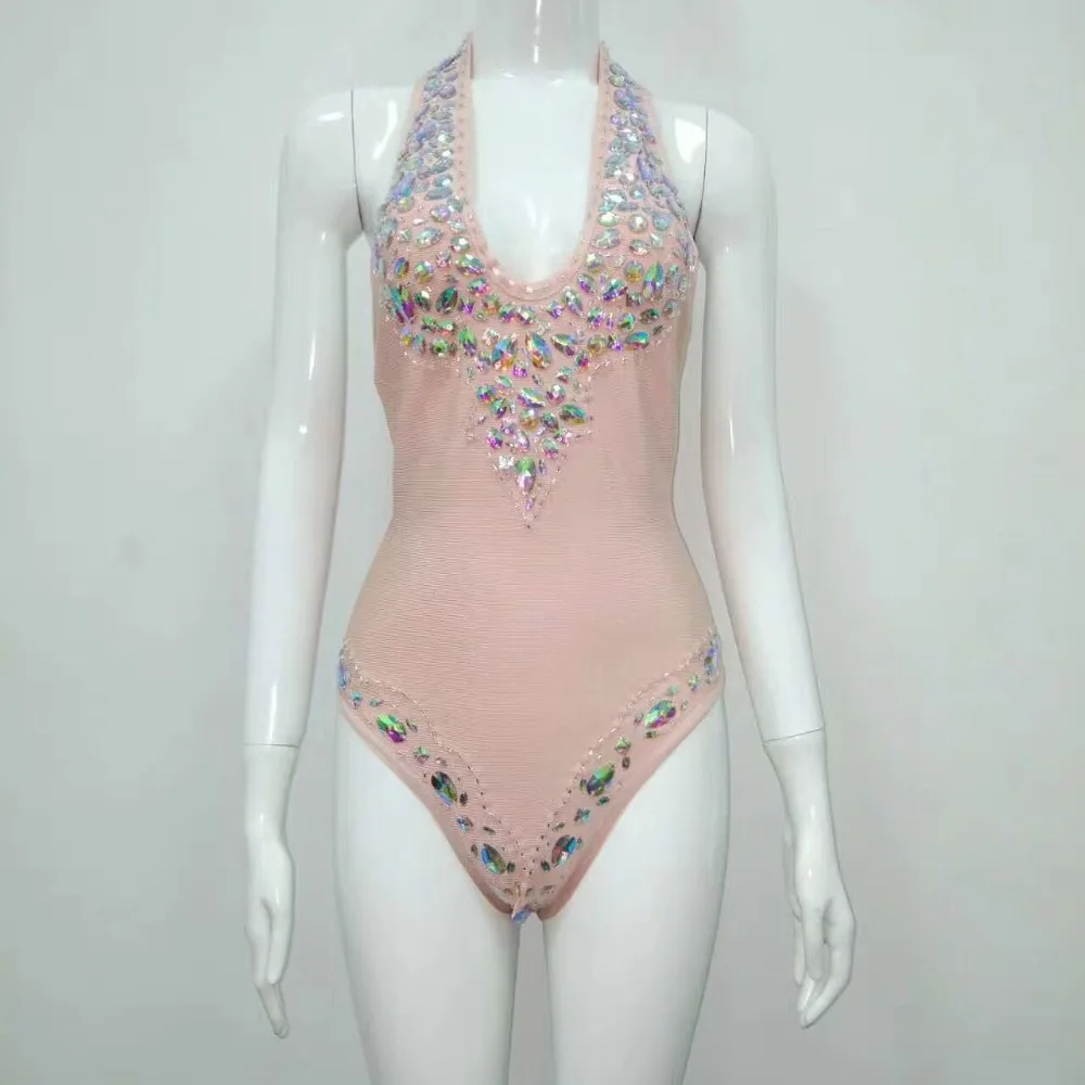 Женское боди из вискозы без рукавов с открытой спиной |