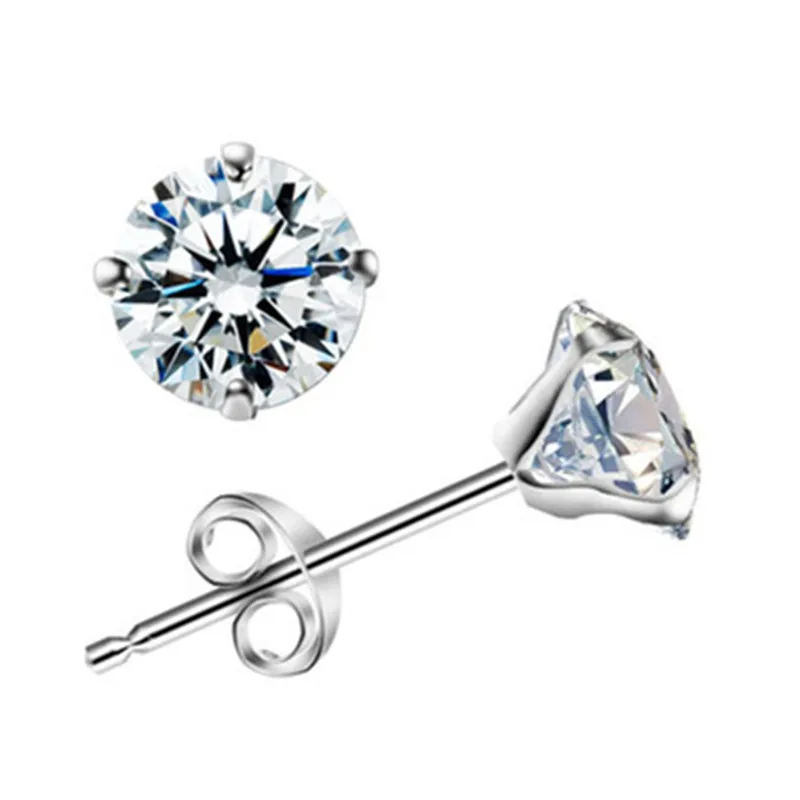 Модные серьги пирсинг 4 когти Стад Серьги для женщин ювелирные изделия женские