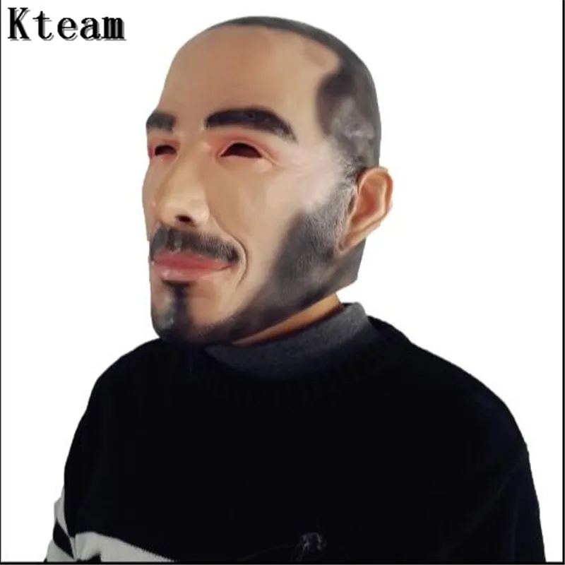 Hot Sale!!! Halloween Party Cosplay Famous Man David Beckham Face Mask Latex Real Human Cool realistic mask | Дом и сад