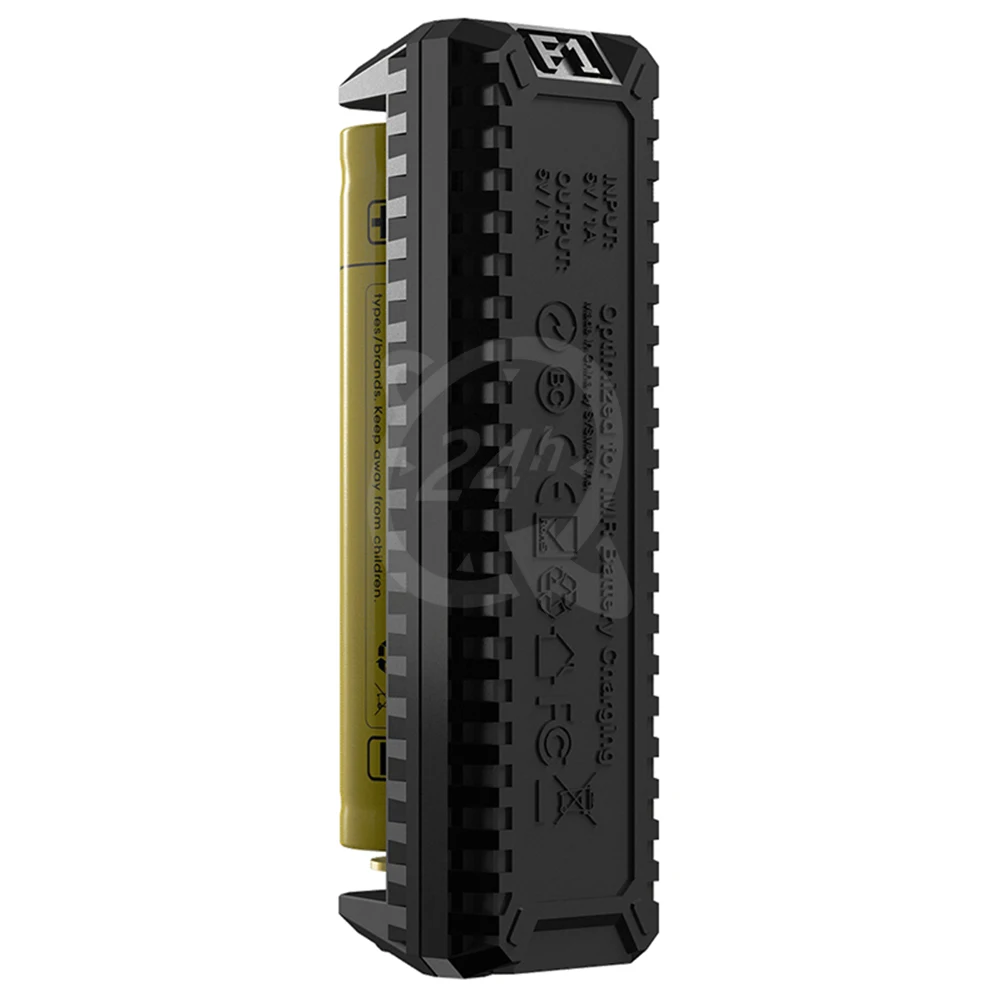 100% оригинальное умное зарядное устройство Nitecore F1 Micro USB для зарядки аккумуляторов