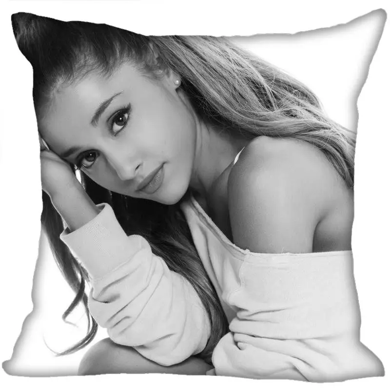 Pillowcase 15 Наволочки на заказ, квадратная наволочка Ариана Гранде, Рождественская Наволочка на молнии, наволочка 40*40 см, 45*45 см(с одной стороны - Цвет: Pillowcase 15