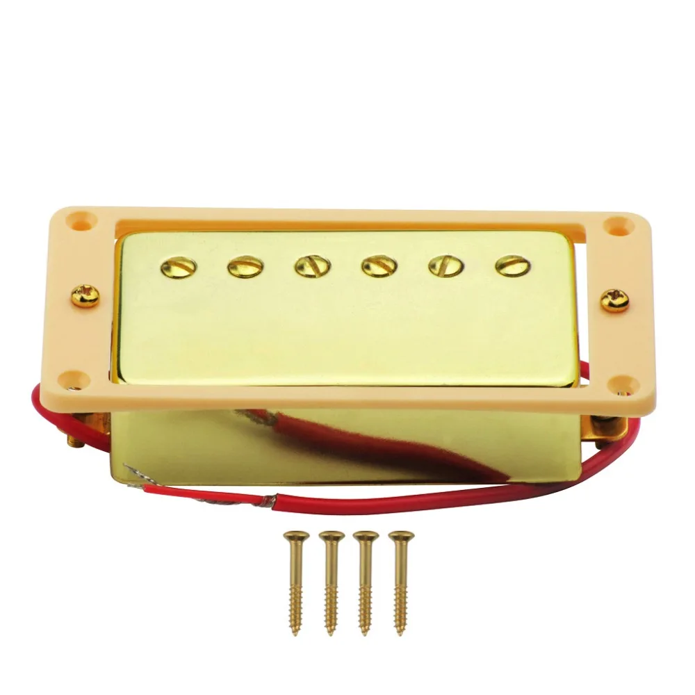 FLEOR керамический магнит электрогитара пикап двойная катушка Humbucker Пикап шея 50 мм