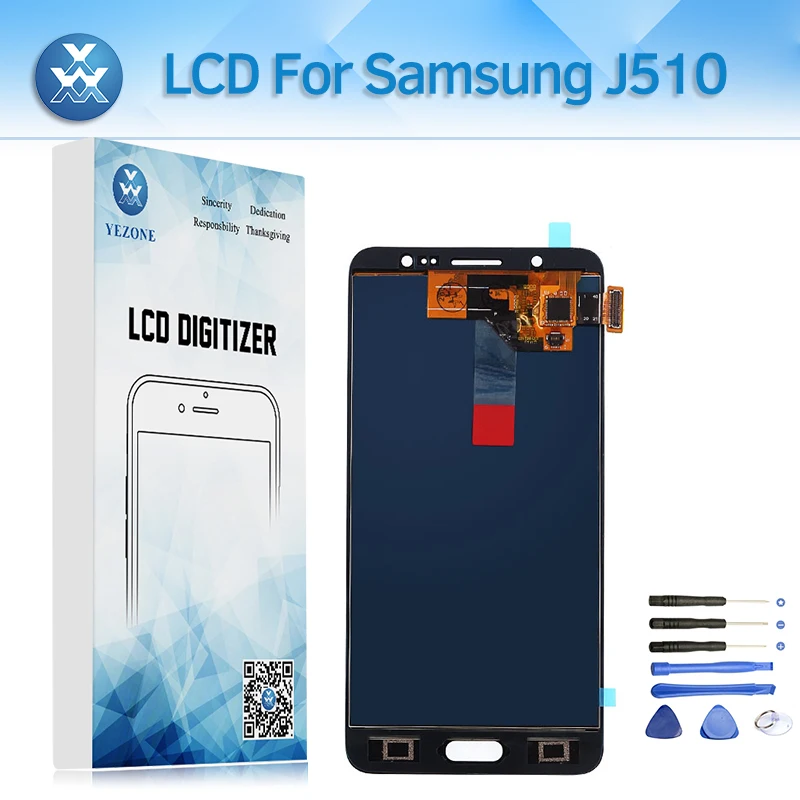 ЖК дисплей Экран для Samsung Galaxy J5 2016 j510 SM J510FN J510F J510H J510M Дисплей сенсорный экран Pantalla +