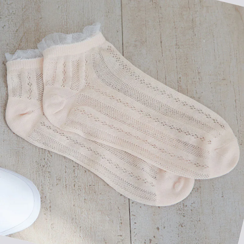 [EIOISAPRA] Новое поступление стеклянные кружевные блестящие шелковые милые носки