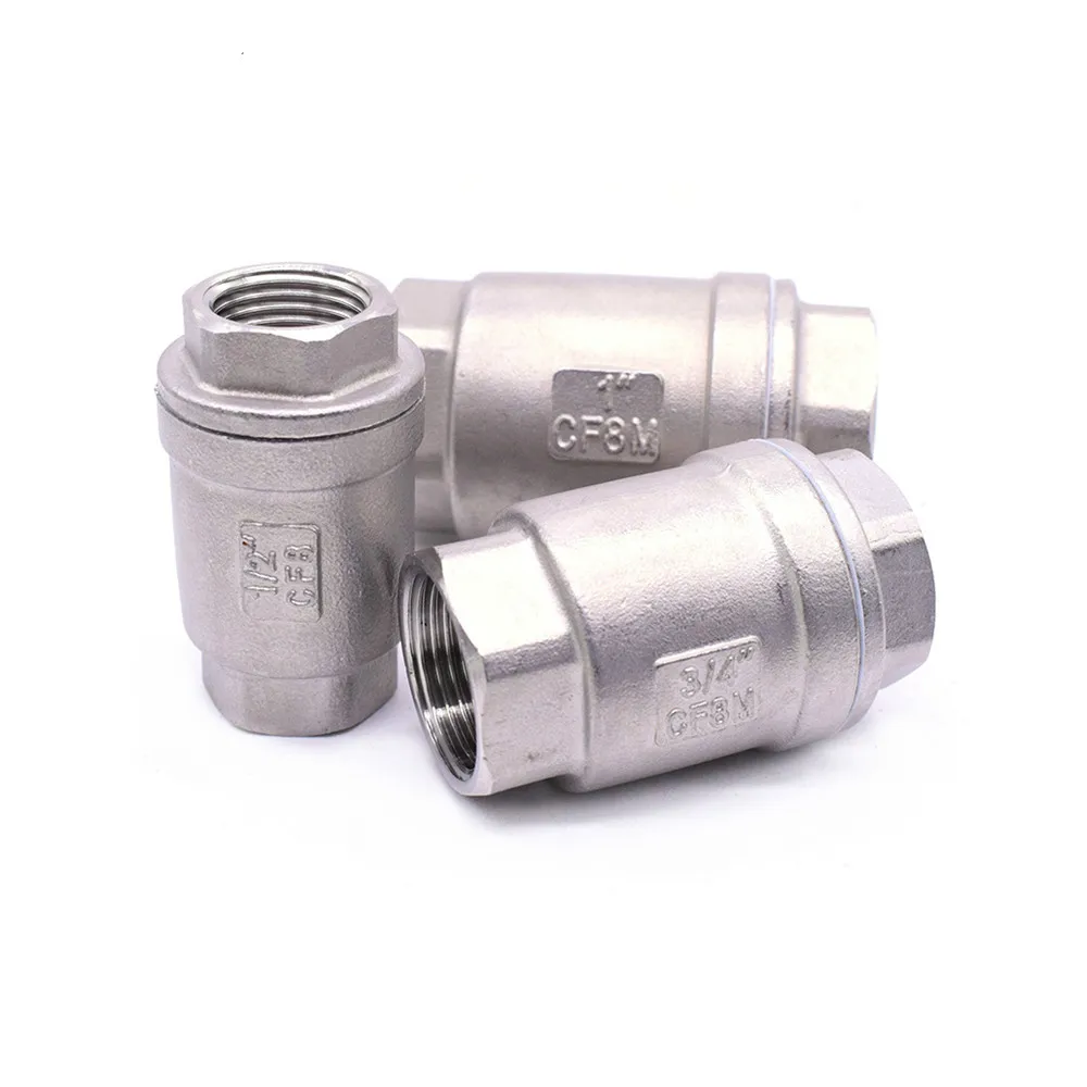 H12W 16P 304 обратный клапан из нержавеющей стали 1/2 дюйма 3/4 1 дюйм 1/4 BSP Женский