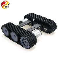 mini tp100 aluminum alloy tank robot chassis caterpillar platform with 12v 350rpm motor diy for arduino unassembled kit