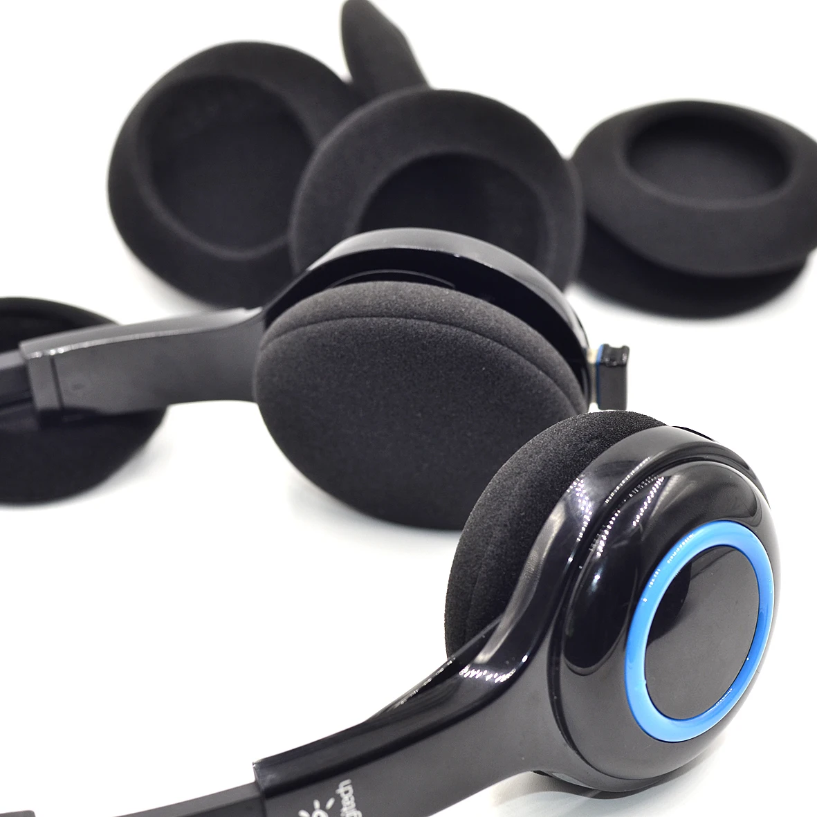 5 пар амбушюр подушка из пены для наушников logitech h600 h609 h340 h760