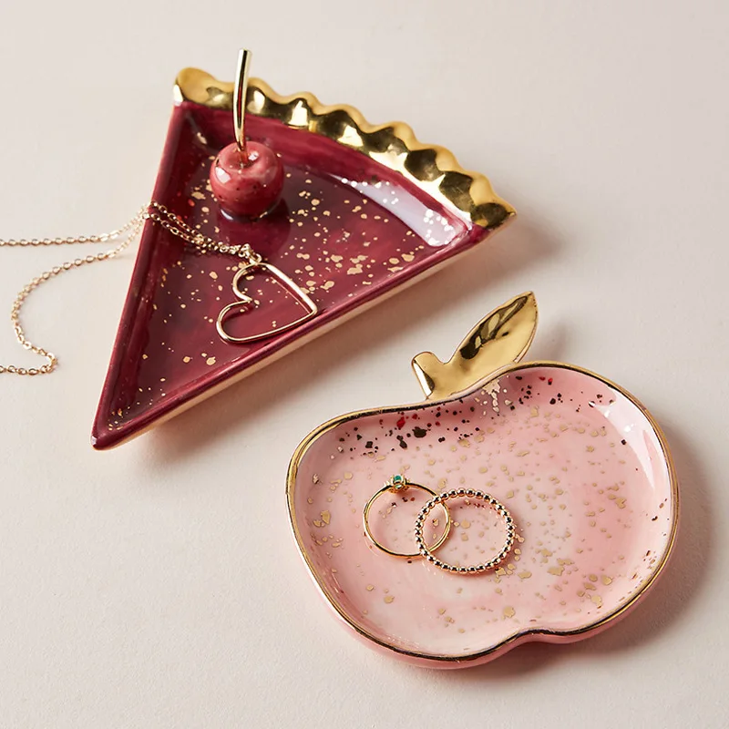 Скандинавский туалетный столик керамическая шкатулка для комнаты тумбочка