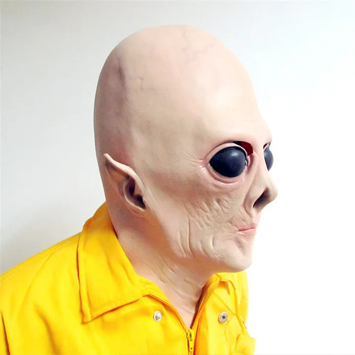 Одежда высшего качества 100% натуральный латекс Реалистичная НЛО чужой головы