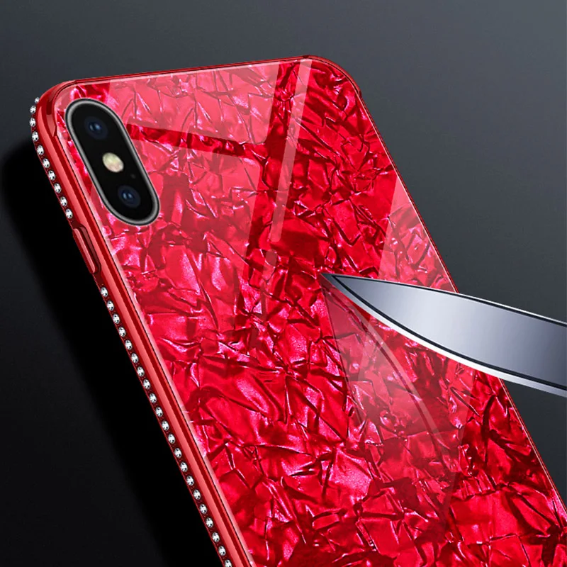 YueTuo Алмазный Блестящий стеклянный чехол для huawei p20 pro lite plus p20pro p 20 p20lite роскошный