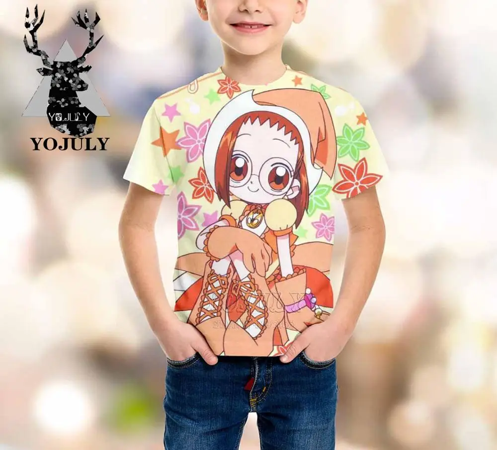 5 YOJULY Witch Doremi harajuku/детская одежда с 3d принтом для маленьких мальчиков и девочек-подростков детская футболка Лидер продаж, модные топы, футболки Modis A321 - Цвет: 5