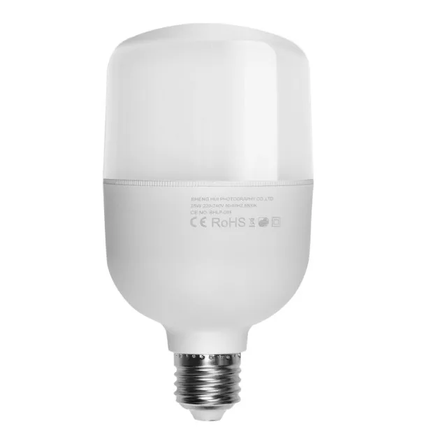 25W Studio Bulb ZUOCHEN фото студия софтбокс белый черный зеленый экран фон светильник стенд зонтичное освещение комплект - Цвет: 25W Studio Bulb