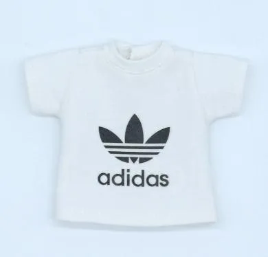 1 pcs shirt white Повседневная спортивная одежда, футболка/короткие штаны, одежда для Blyth, 1/6 BJD, Pullip, Holala, Middle Blyth, OB11, аксессуары для кукольной одежды - Цвет: 1 pcs shirt white