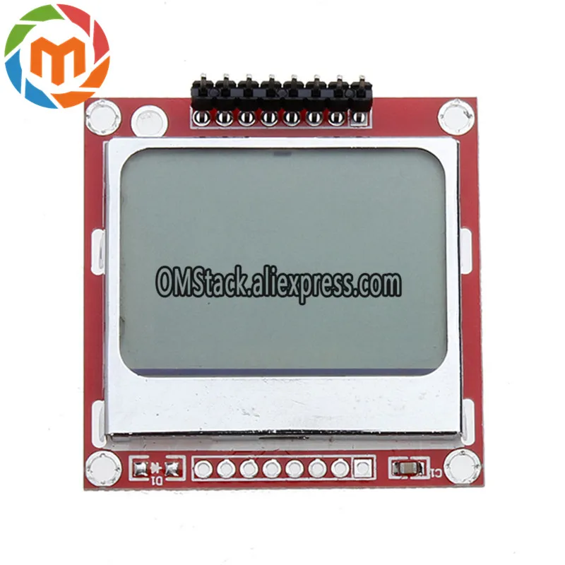5110 ЖК дисплей модуль белая подсветка для Arduino|Аксессуары демонстрационных