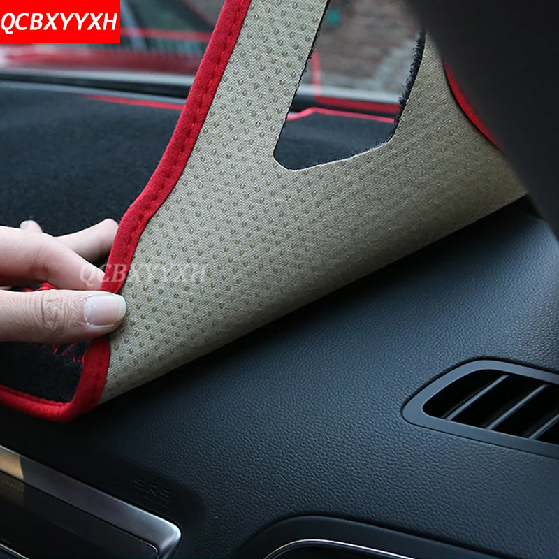Автомобильный Стайлинг приборной панели Избегайте светильник Pad полиэстер для Toyota Corolla 2007-2013 Инструмент платформа стол крышка защитные коврики