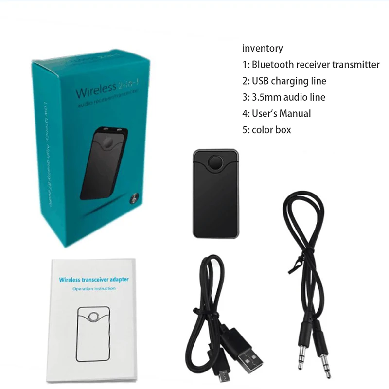 Беспроводной 3 5 мм Аудио адаптеры 2 in1 Bluetooth 4 передатчик приемник адаптер для