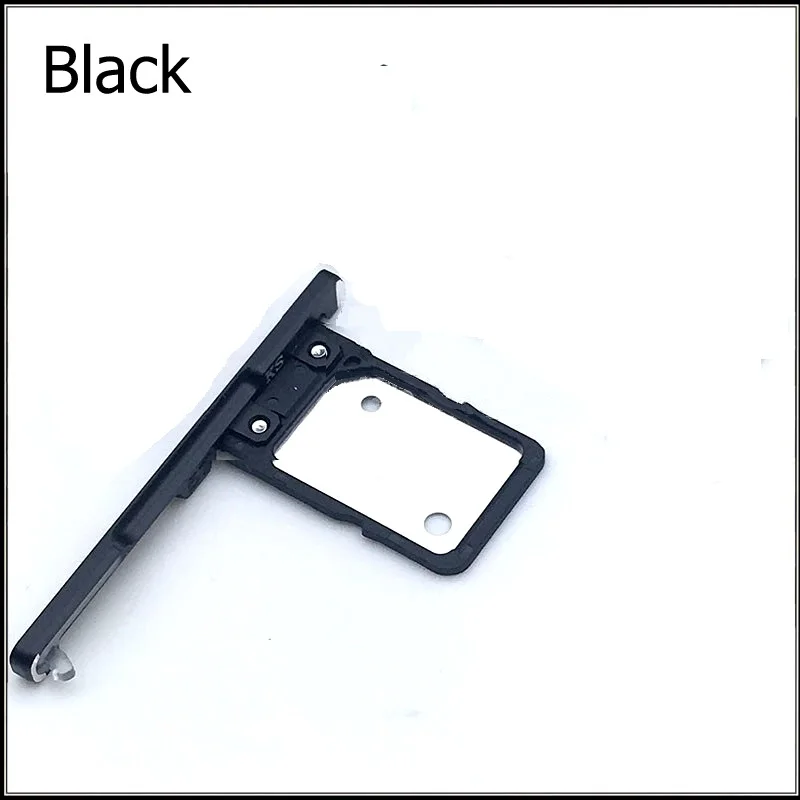 Single Sim-Black Один/две SIM-карты держатель лотка+ Водонепроницаемый чехол для sony Xperia XA1 G3121 G3123 G3125 Микро-гнездо sim-карты Замена - Цвет: Single Sim-Black