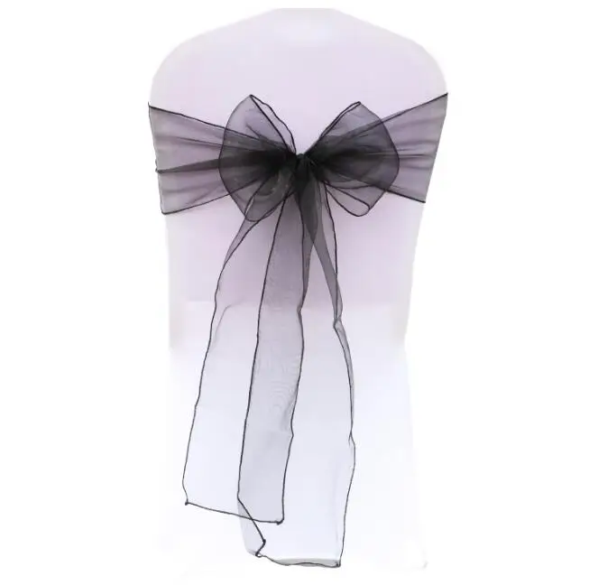 

2018 hot selling 50 Pieces New red 7"x 108" Chair cover Wedding Party Decorations Free Shipping Wholesale Retail