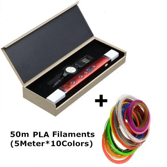 3D Ручка 3 цвета joylites с PLA нити D рисунок пером 1.75 мм ABS/PLA дети Best подарок печать