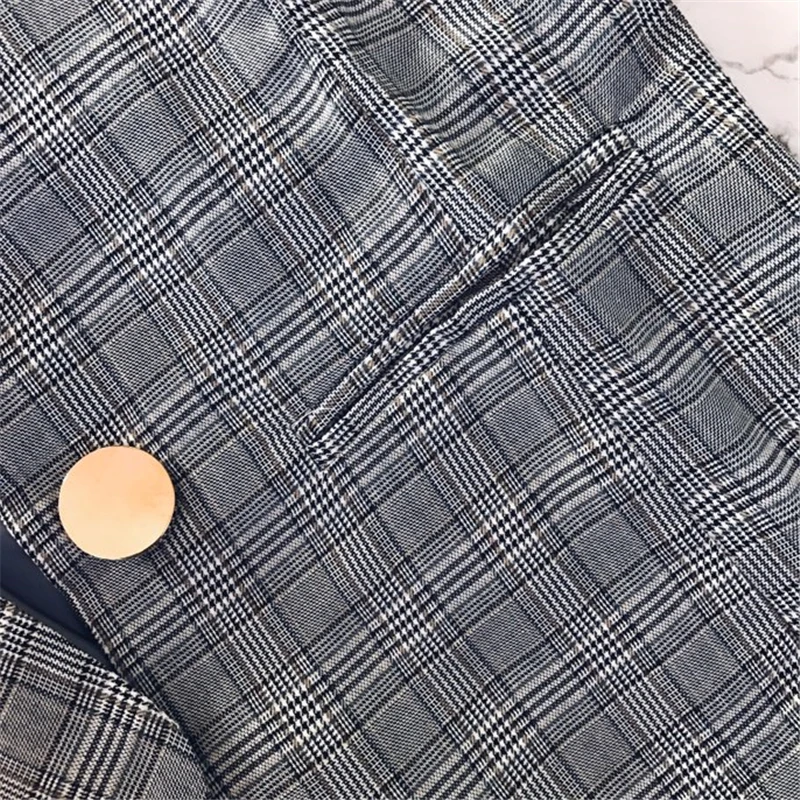 Женский офисный костюм RUGOD элегантный длинный пиджак на одной пуговице и